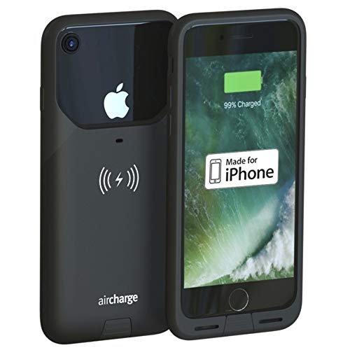 Aircharge Wireless Charging Case For Apple Iphone 7 Black