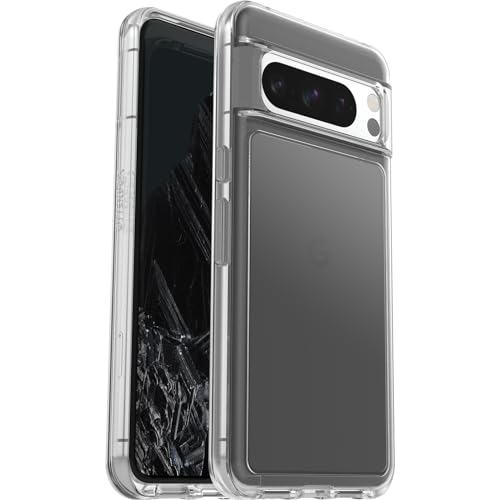 Otterbox Google Pixel 8 Pro Symmetry Series Clear Case Clear, Ultra-Sleek, Wireless Charging Compatible, Raised Edges Protect Camera & Screen