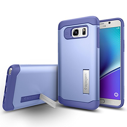 Spigen Slim Armor Galaxy Note 5 Case With Air Cushion Technology And Hybrid Drop Protection For Galaxy Note 5 2015 Violet