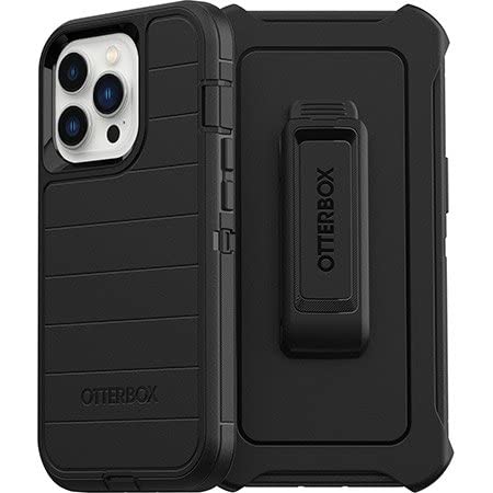 Otterbox Defender Pro Series Case & Holster For Apple Iphone 13 Black
