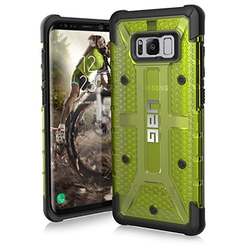 Uag Samsung Galaxy S8+ [6.2-Inch Screen] Plasma Feather-Light Rugged [Citron] Military Drop Tested Phone Case