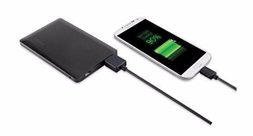 Ihome | Ultra Light 3000mah Slim Portable Battery And Micro Usb Cord Black See More Colors